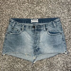 One teaspoon mini denim skirt size 25